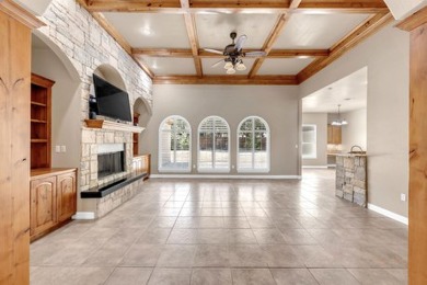 Welcome to this delightful one-story residence, elegantly on Delaware Springs Golf Course in Texas - for sale on GolfHomes.com, golf home, golf lot