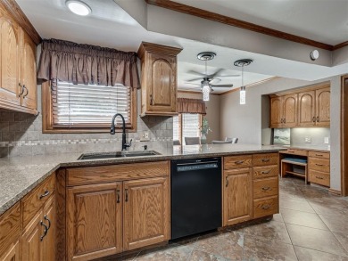Too much to list! This home is perfectly situated overlooking on Cedar Valley Golf Club in Oklahoma - for sale on GolfHomes.com, golf home, golf lot