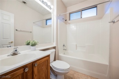 Charming single-story home in the sought-after 55+ Sun City on Desert Willow Golf Course in Nevada - for sale on GolfHomes.com, golf home, golf lot