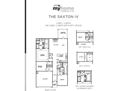 The Saxton IV by My Home Communities is located on a desirable on Harbor Club Golf and Country Club in Georgia - for sale on GolfHomes.com, golf home, golf lot