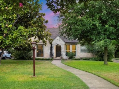 Beautiful 1930s French Tudor-style home in sought-after Kessler on Stevens Park Golf Course in Texas - for sale on GolfHomes.com, golf home, golf lot