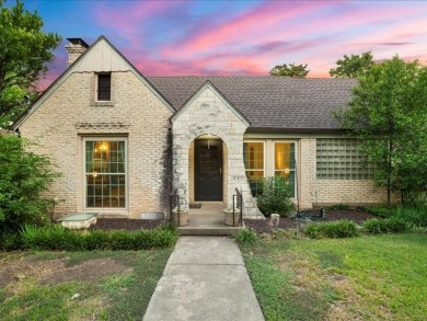 Beautiful 1930s French Tudor-style home in sought-after Kessler on Stevens Park Golf Course in Texas - for sale on GolfHomes.com, golf home, golf lot