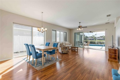 Welcome home. Relax and unwind in your private pool and spa on Rosedale Golf and Tennis Club in Florida - for sale on GolfHomes.com, golf home, golf lot