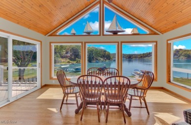 Lakefront Luxury Awaits! Wake up to stunning lake views in this on Lake Mohawk Golf Club in Ohio - for sale on GolfHomes.com, golf home, golf lot