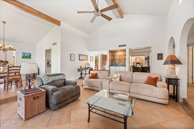 Spectacular views of the golf course fairways, peaceful pond on Rio Verde Country Club - Quail Run in Arizona - for sale on GolfHomes.com, golf home, golf lot