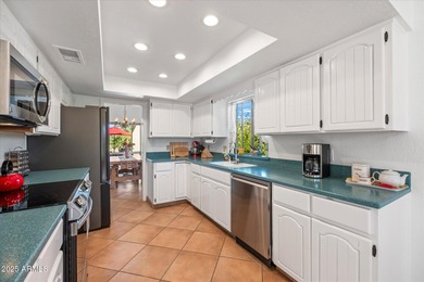 Spectacular views of the golf course fairways, peaceful pond on Rio Verde Country Club - Quail Run in Arizona - for sale on GolfHomes.com, golf home, golf lot