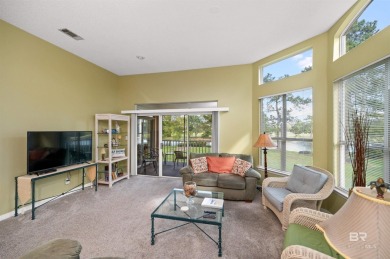 Great 2nd floor unit with Huge screened porch overlooking the on Craft Farms - Cypress Bend in Alabama - for sale on GolfHomes.com, golf home, golf lot