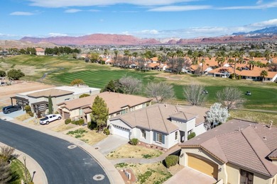 Experience refined desert living in this beautiful former model on Sunbrook Golf Course in Utah - for sale on GolfHomes.com, golf home, golf lot