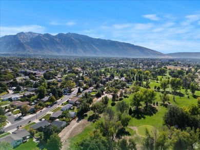 Brick Rambler*Private setting backing golf course with mountain on Schneiters Pebble Brook Golf Course in Utah - for sale on GolfHomes.com, golf home, golf lot