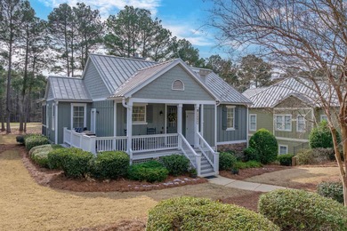 CHARMING LOCK AND LEAVE GOLF COTTAGE ON THE 12TH HOLE OF THE on Reynolds Lake Oconee - The Landing in Georgia - for sale on GolfHomes.com, golf home, golf lot