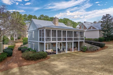 CHARMING LOCK AND LEAVE GOLF COTTAGE ON THE 12TH HOLE OF THE on Reynolds Lake Oconee - The Landing in Georgia - for sale on GolfHomes.com, golf home, golf lot