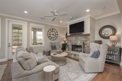 CHARMING LOCK AND LEAVE GOLF COTTAGE ON THE 12TH HOLE OF THE on Reynolds Lake Oconee - The Landing in Georgia - for sale on GolfHomes.com, golf home, golf lot