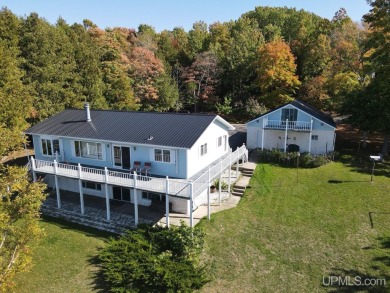 Lake Michigan Waterfront Home - 200' Frontage on 3 Acres! on Garden Golf Course in Michigan - for sale on GolfHomes.com, golf home, golf lot