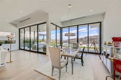 Breathtaking views! This ultra modern, single-story, new home is on Dragon Ridge Country Club in Nevada - for sale on GolfHomes.com, golf home, golf lot