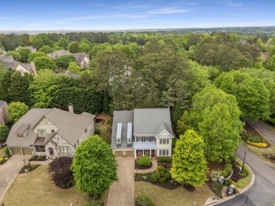 Welcome to timeless elegance in the exclusive, gated Creekside on The Golf Club of Georgia in Georgia - for sale on GolfHomes.com, golf home, golf lot
