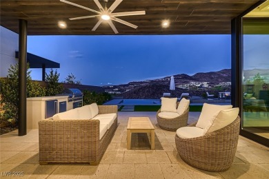 Breathtaking views! This ultra modern, single-story, new home is on Dragon Ridge Country Club in Nevada - for sale on GolfHomes.com, golf home, golf lot