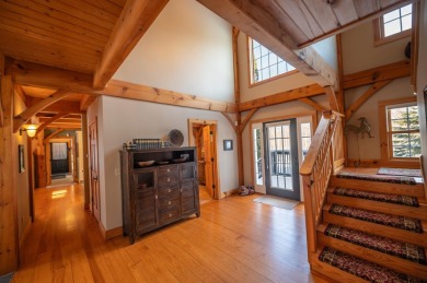 This spectacular Post & Beam home is located just off the 13th on Mount Snow Golf Club in Vermont - for sale on GolfHomes.com, golf home, golf lot