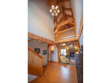 This spectacular Post & Beam home is located just off the 13th on Mount Snow Golf Club in Vermont - for sale on GolfHomes.com, golf home, golf lot