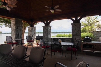 You won't beat the big water views at this beautiful move in on The Golf Club at Cuscowilla in Georgia - for sale on GolfHomes.com, golf home, golf lot