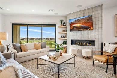 2023 Parade home is located on the 1rst hole in the Fairways on The Ledges Golf Club in Utah - for sale on GolfHomes.com, golf home, golf lot