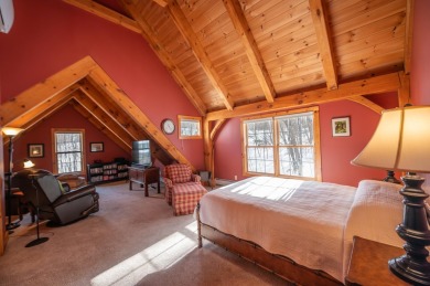 This spectacular Post & Beam home is located just off the 13th on Mount Snow Golf Club in Vermont - for sale on GolfHomes.com, golf home, golf lot