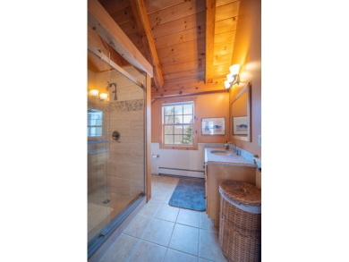 This spectacular Post & Beam home is located just off the 13th on Mount Snow Golf Club in Vermont - for sale on GolfHomes.com, golf home, golf lot