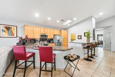 Arizona golf-style living at its finest! Nestled in a darling on Raven Golf Club At South Mountain in Arizona - for sale on GolfHomes.com, golf home, golf lot