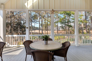 This classic southern style low country home in Winding River on Carolina National Golf Club in North Carolina - for sale on GolfHomes.com, golf home, golf lot