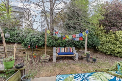 Modern style, unbeatable location, and low-maintenance on Hedingham Golf and Athletic Club in North Carolina - for sale on GolfHomes.com, golf home, golf lot