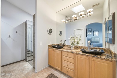 Arizona golf-style living at its finest! Nestled in a darling on Raven Golf Club At South Mountain in Arizona - for sale on GolfHomes.com, golf home, golf lot