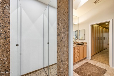 Arizona golf-style living at its finest! Nestled in a darling on Raven Golf Club At South Mountain in Arizona - for sale on GolfHomes.com, golf home, golf lot