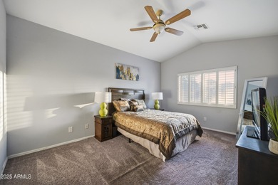 Arizona golf-style living at its finest! Nestled in a darling on Raven Golf Club At South Mountain in Arizona - for sale on GolfHomes.com, golf home, golf lot