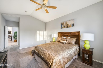 Arizona golf-style living at its finest! Nestled in a darling on Raven Golf Club At South Mountain in Arizona - for sale on GolfHomes.com, golf home, golf lot