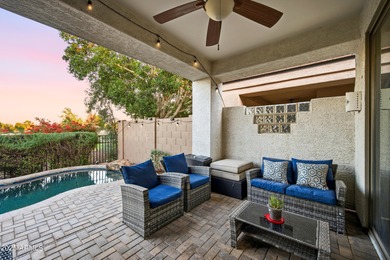 Arizona golf-style living at its finest! Nestled in a darling on Raven Golf Club At South Mountain in Arizona - for sale on GolfHomes.com, golf home, golf lot