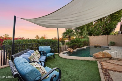 Arizona golf-style living at its finest! Nestled in a darling on Raven Golf Club At South Mountain in Arizona - for sale on GolfHomes.com, golf home, golf lot