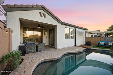 Arizona golf-style living at its finest! Nestled in a darling on Raven Golf Club At South Mountain in Arizona - for sale on GolfHomes.com, golf home, golf lot