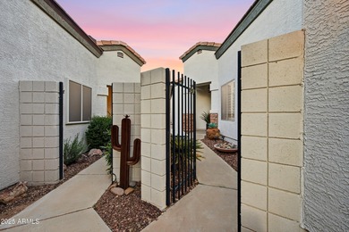 Arizona golf-style living at its finest! Nestled in a darling on Raven Golf Club At South Mountain in Arizona - for sale on GolfHomes.com, golf home, golf lot