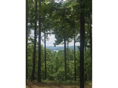 Beautiful sloped lot with some views of the Blue Ridge Mountains on The Cliffs At Keowee Falls in South Carolina - for sale on GolfHomes.com, golf home, golf lot