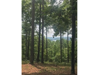 Beautiful sloped lot with some views of the Blue Ridge Mountains on The Cliffs At Keowee Falls in South Carolina - for sale on GolfHomes.com, golf home, golf lot