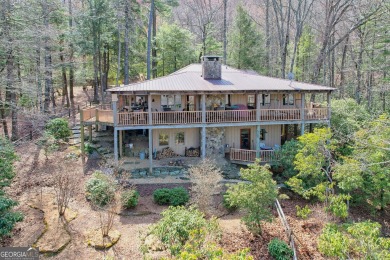 In Sky Valley, at 3400+ feet elevation, this one-owner custom on Sky Valley Resort and Country Club in Georgia - for sale on GolfHomes.com, golf home, golf lot