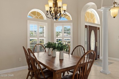 Step into refined coastal living in this beautifully maintained on Emerald Bay Golf Club in Florida - for sale on GolfHomes.com, golf home, golf lot