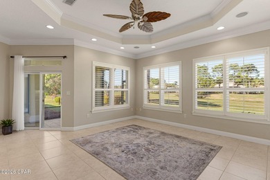 Step into refined coastal living in this beautifully maintained on Emerald Bay Golf Club in Florida - for sale on GolfHomes.com, golf home, golf lot