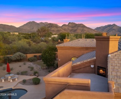 Welcome to this custom-built masterpiece nestled on a secluded 1 on The Country Club At DC Ranch in Arizona - for sale on GolfHomes.com, golf home, golf lot