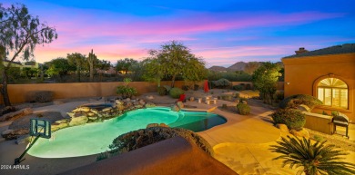 Welcome to this custom-built masterpiece nestled on a secluded 1 on The Country Club At DC Ranch in Arizona - for sale on GolfHomes.com, golf home, golf lot