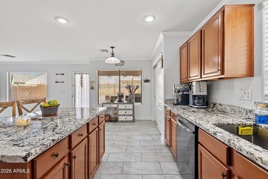 Located in the desirable Johnson Ranch community in San Tan on The Golf Club At Johnson Ranch in Arizona - for sale on GolfHomes.com, golf home, golf lot