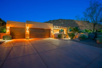 This exceptional 3-bedroom, 3-bath residence in the prestigious on Entrada at Snow Canyon in Utah - for sale on GolfHomes.com, golf home, golf lot