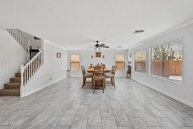 Located in the desirable Johnson Ranch community in San Tan on The Golf Club At Johnson Ranch in Arizona - for sale on GolfHomes.com, golf home, golf lot