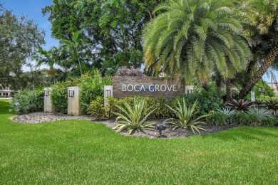 Enjoy the Florida lifestyle in this gorgeous 1st-floor condo in on Boca Grove Golf and Tennis in Florida - for sale on GolfHomes.com, golf home, golf lot