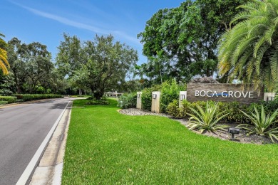 Enjoy the Florida lifestyle in this gorgeous 1st-floor condo in on Boca Grove Golf and Tennis in Florida - for sale on GolfHomes.com, golf home, golf lot