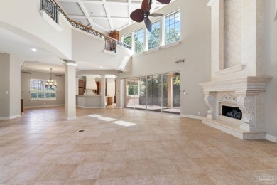 Experience luxury coastal living in this 4-bedroom, 4-bathroom on Kelly Plantation Golf Club in Florida - for sale on GolfHomes.com, golf home, golf lot